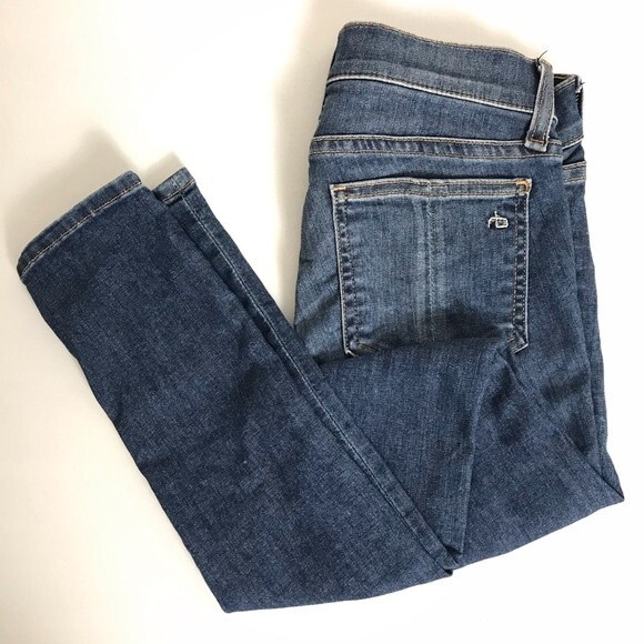 Rag & Bone Jeans- Capri Ankle Skinny Leg Pants- Size 24- Great Condition!!! - Picture 2 of 7